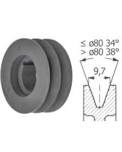 Klinová remenica pre upínacie púzdro SPZ 140/4 TB 2012